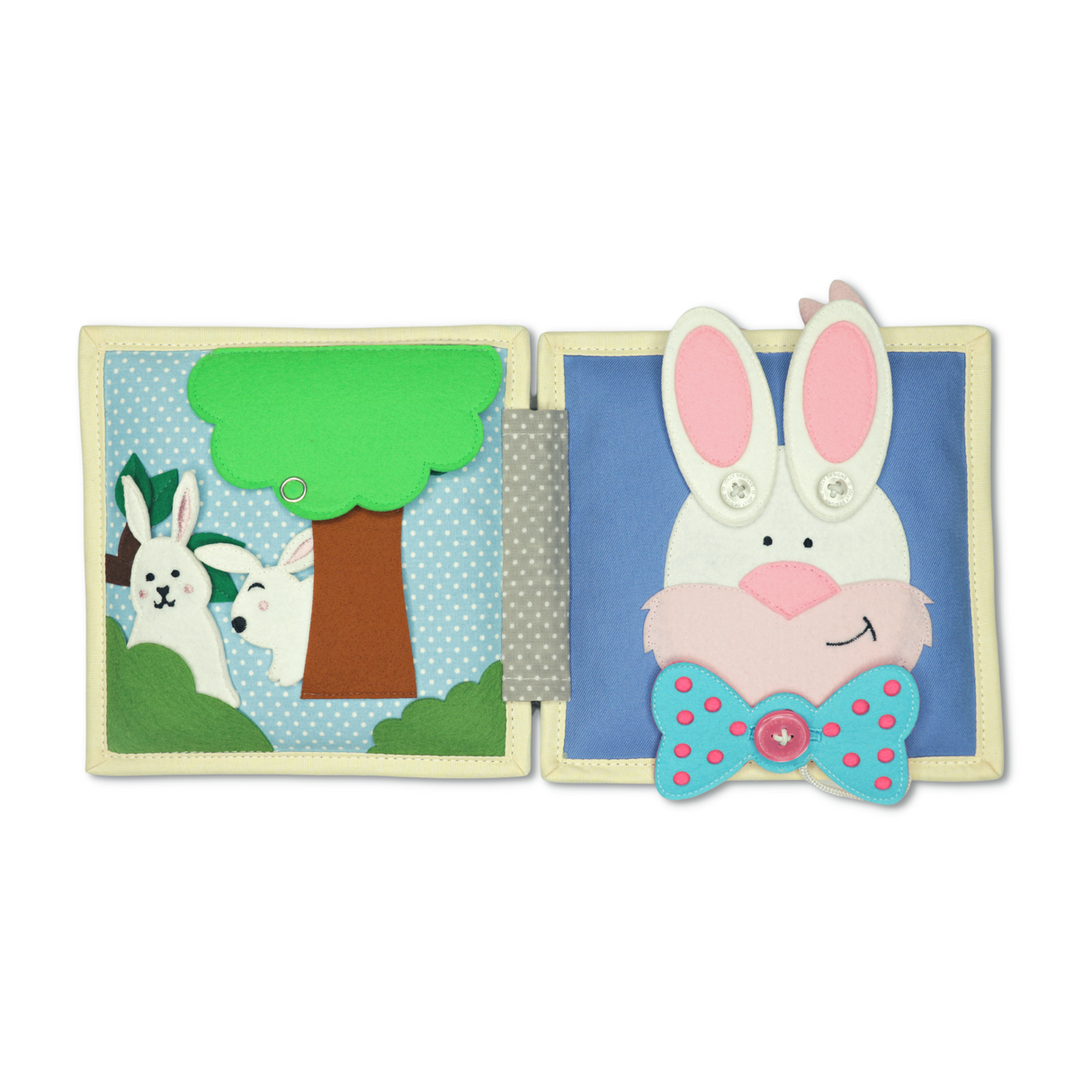 Quiet Book Mini - Funny Bunny