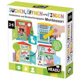 Suchen, Öffnen und Finden Montessori