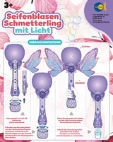 Seifenblasen Schmetterling mit Licht