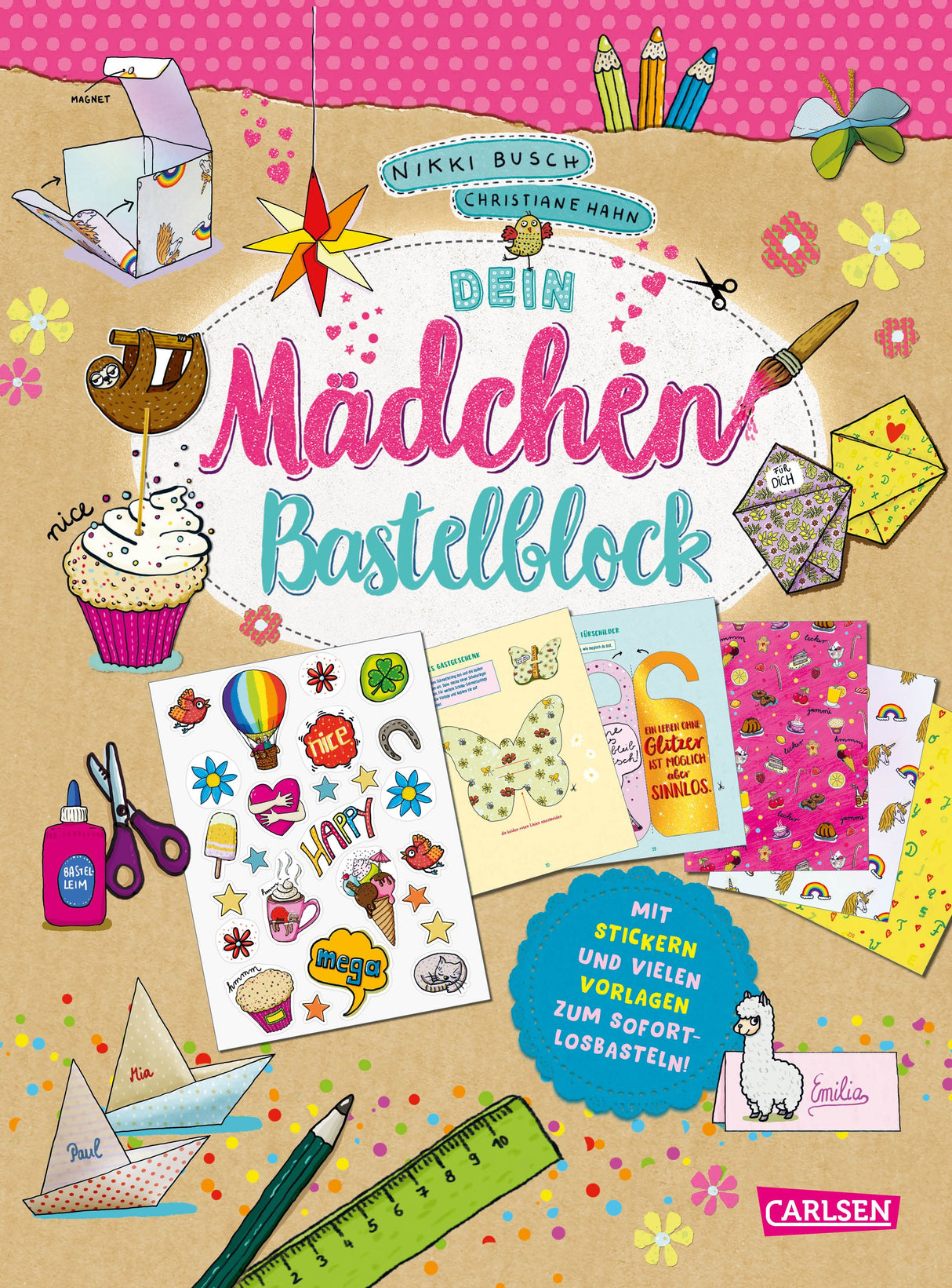 Dein Mädchen Bastelblock