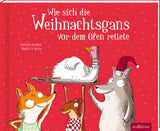 Weihnachtsgans vor dem Ofen