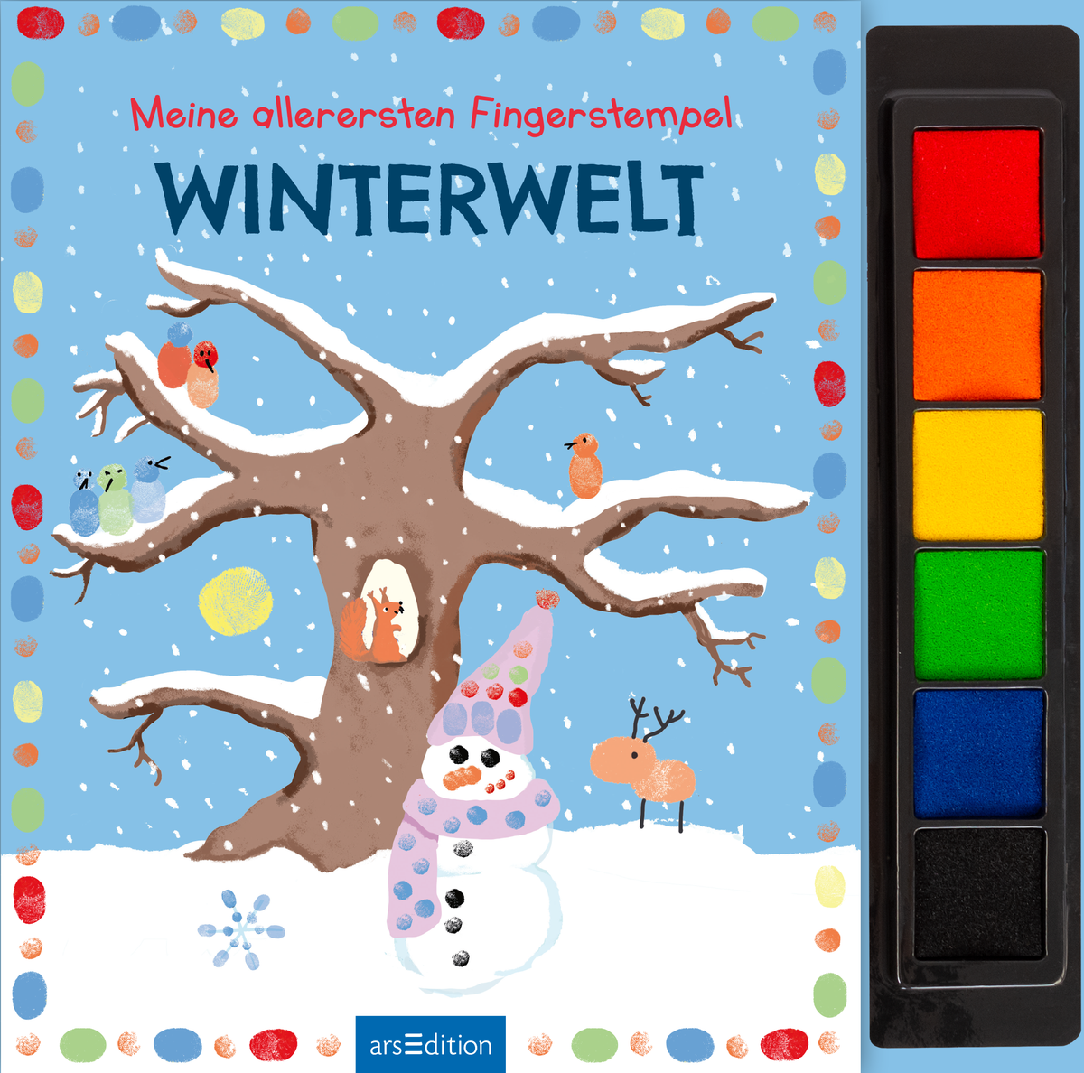 Fingerstempel: Winterwelt