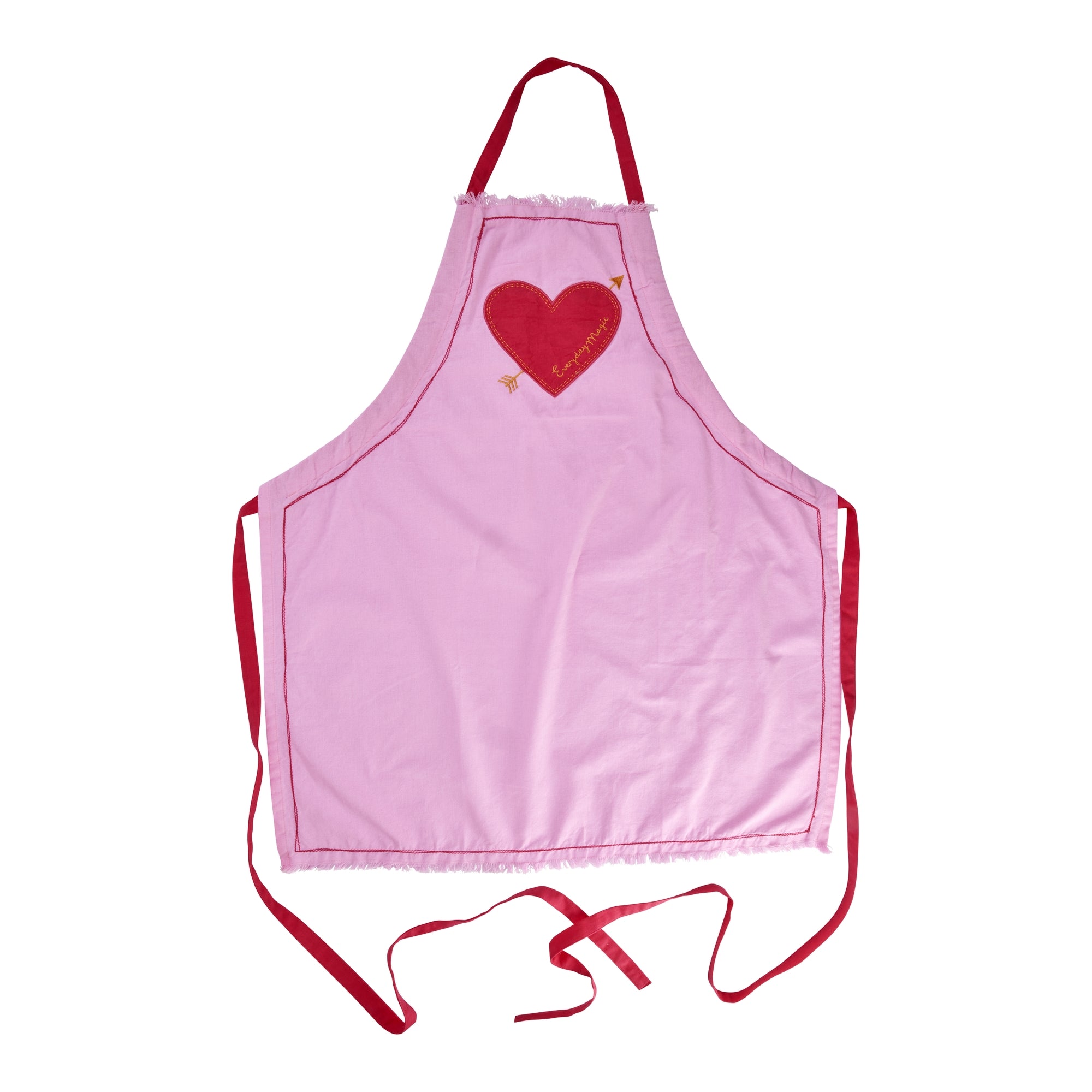 Baumwolle Schürze - Pink