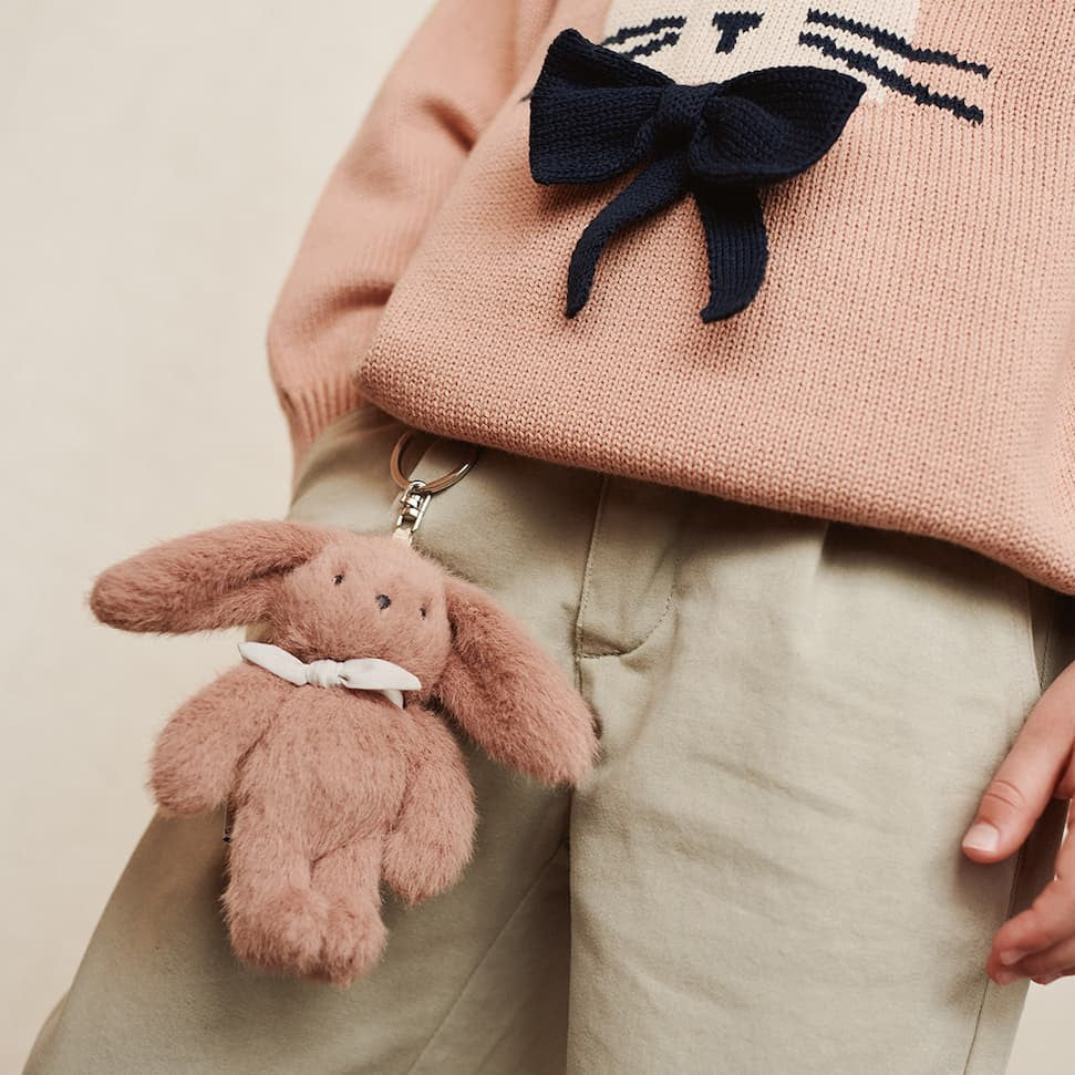 Alfredo Rabbit Keychain