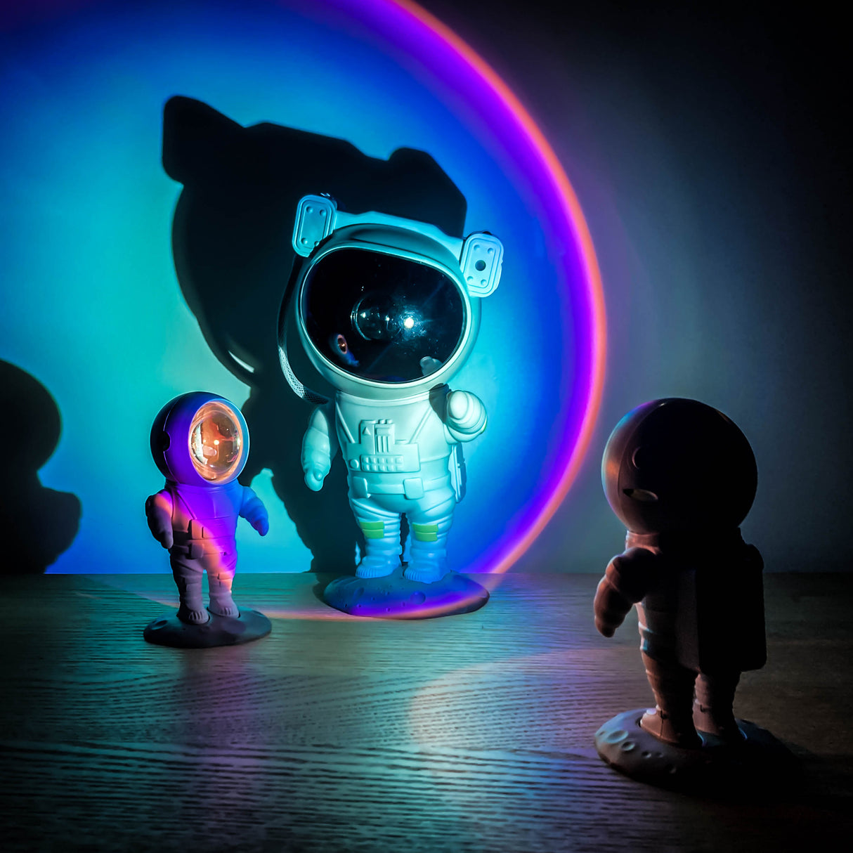 Astronaut Lichtprojektor
