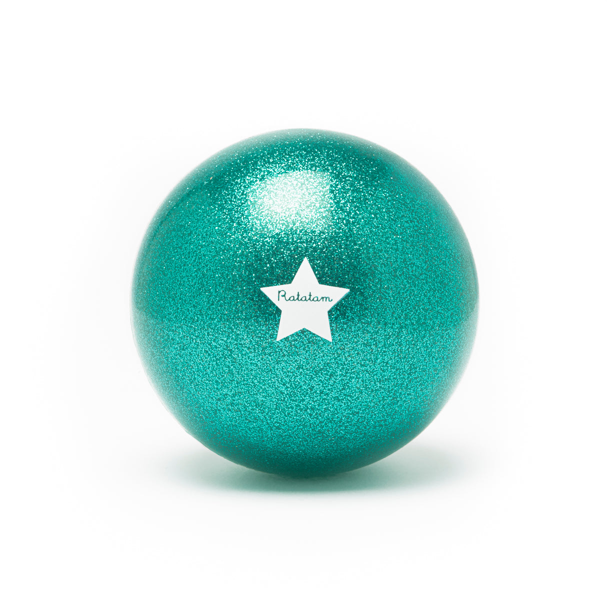 Glitter Ball grün (10 cm)
