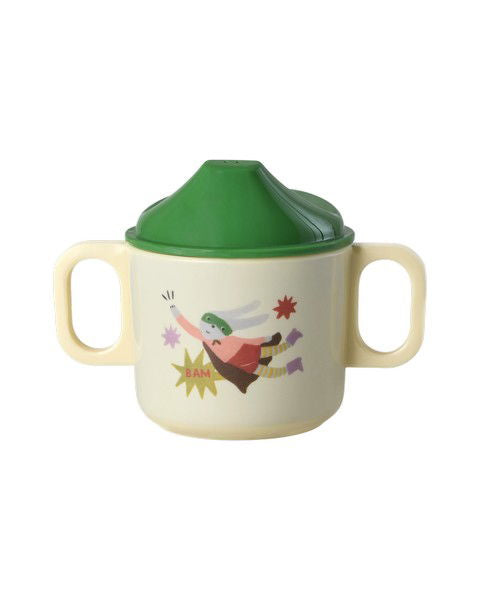 Babytrinkbecher mit Handgriff / Hero Grün