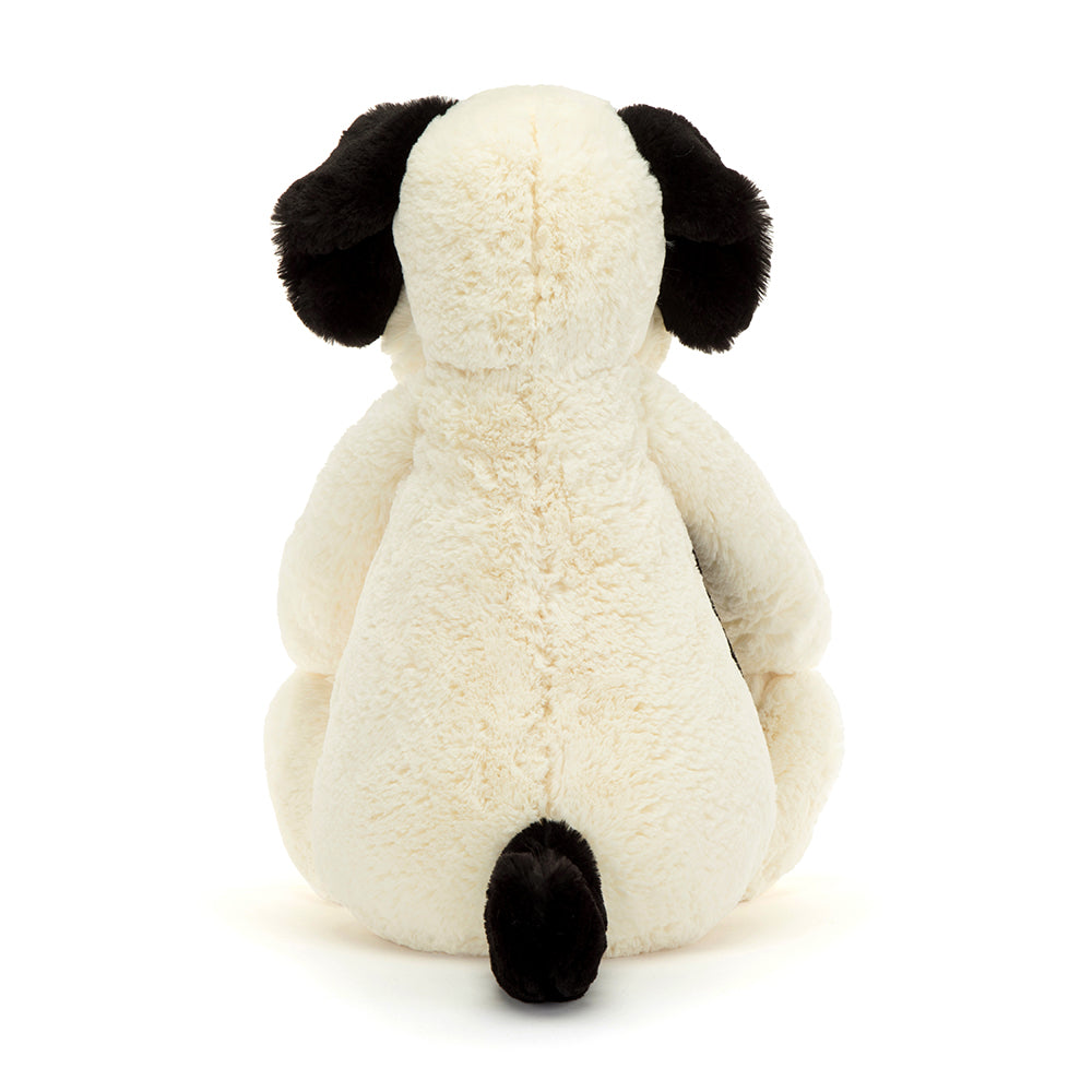 Bashful Black & Cream Puppy Huge