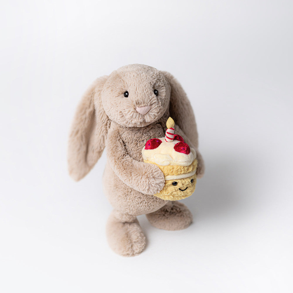 Bashful Beige Bunny 'Birthday"