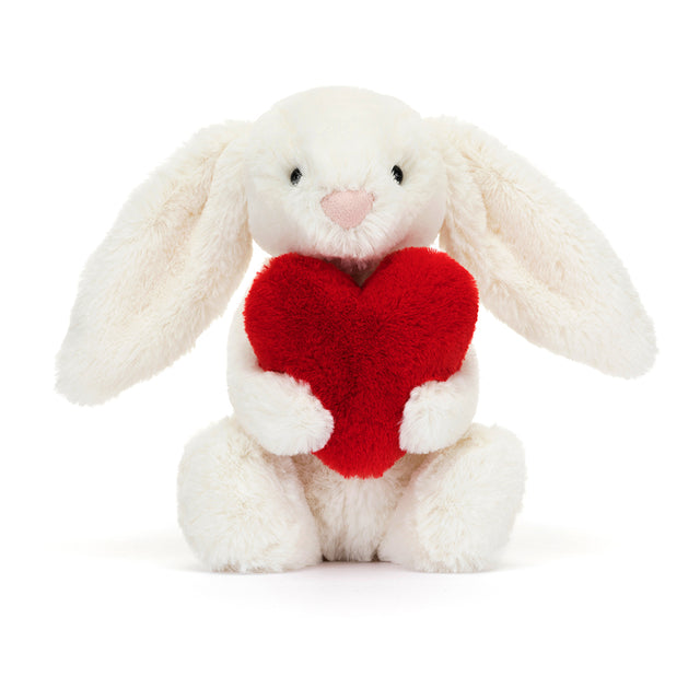 Bashful Red Love Heart Bunny/ small - korbmayer. ganz besonders. für kinder.