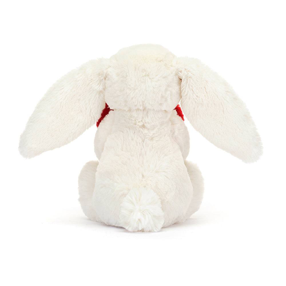 Bashful Red Love Heart Bunny 18cm