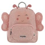 Schulset - Rucksack, Trinkflasche 350ml & Brotdose groß Mrs. Butterfly