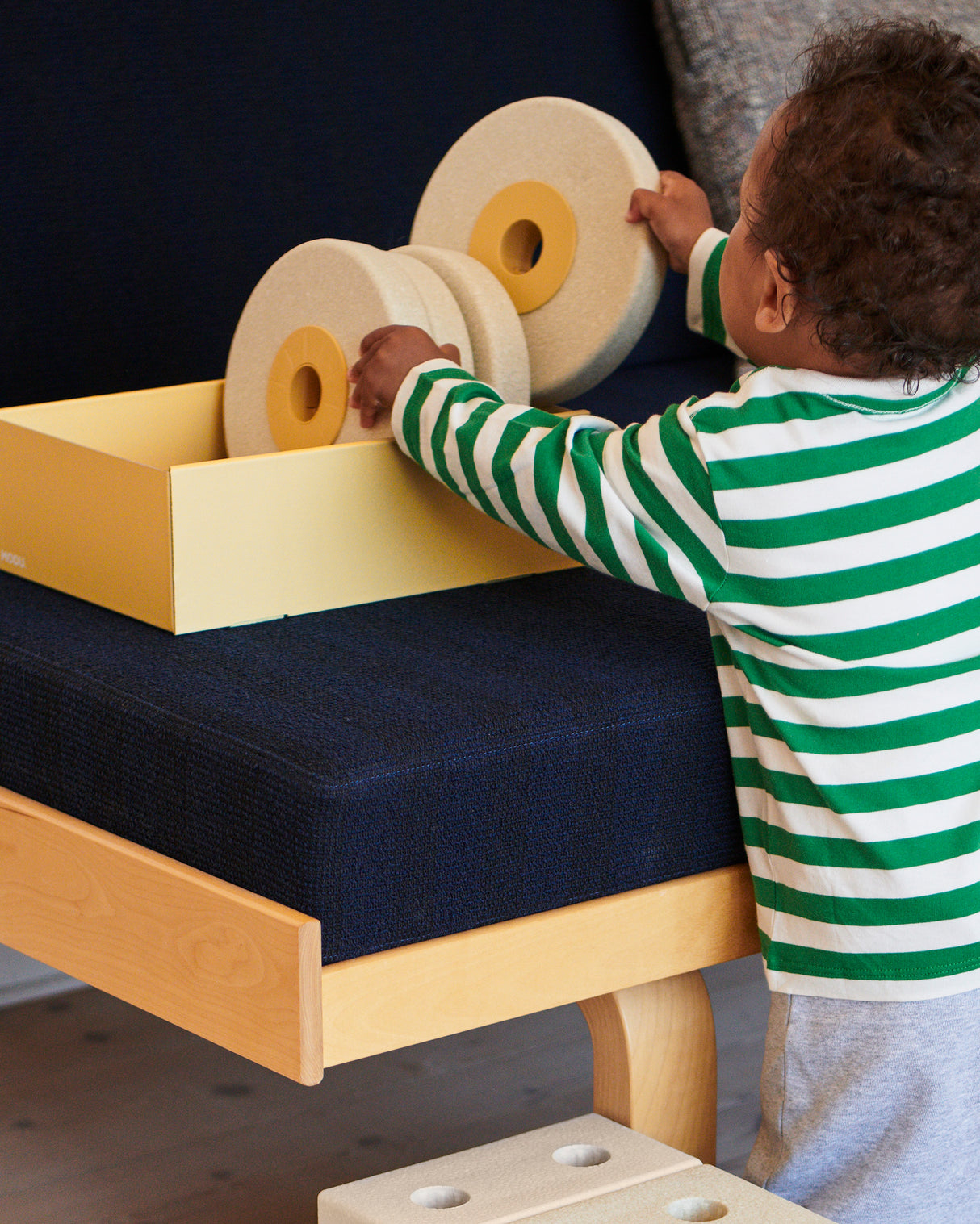 MODU 3-IN-1 Lauflernwagen/ Honey Yellow