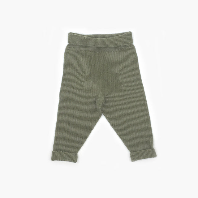 Babyhose Reiskorn/ olive - korbmayer. ganz besonders. für kinder.