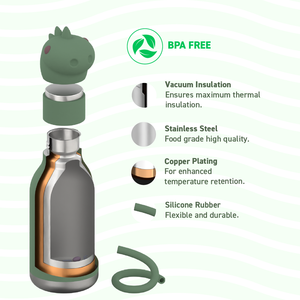Trinkflasche Bestie -  Dinosaurier