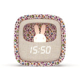 Wecker mit Nachtlicht - Leopard Regenbogen