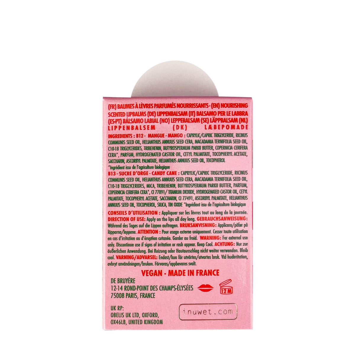 Duo Set Lippenbalsam/ Mango & Gerstenzucker