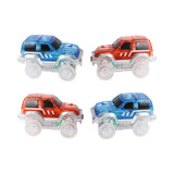 Race Track Car - Rennbahnauto Blau