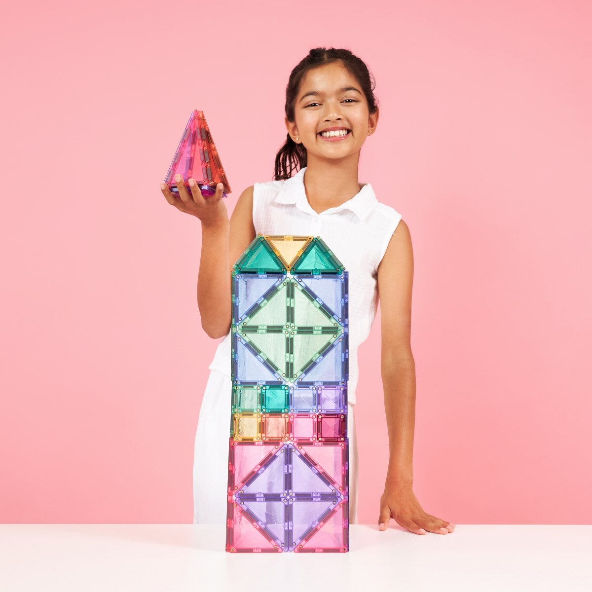 Magnetbausteine Pastel Mega Pack 202 Teile