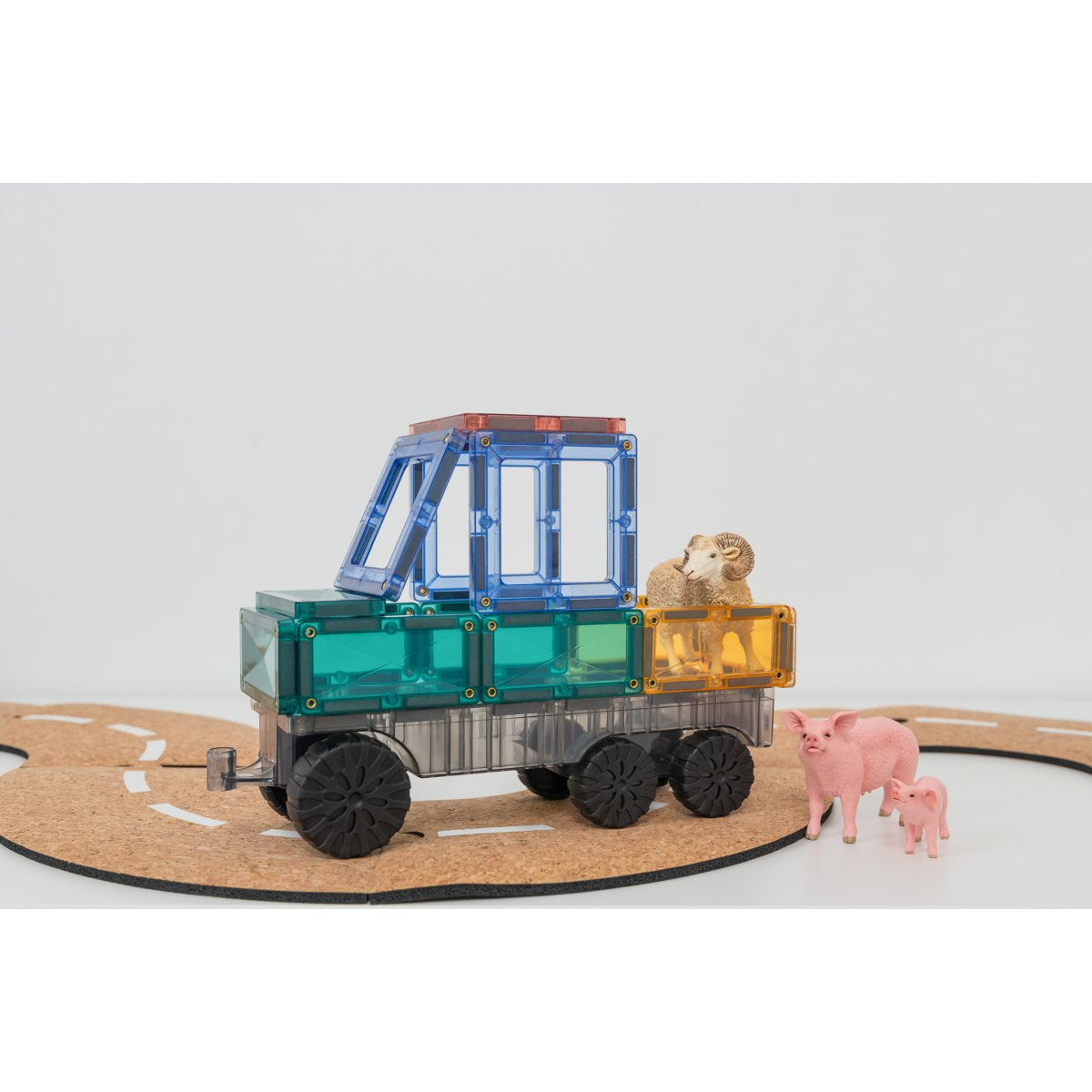 Magnetbausteine Pastel Transport Pack 50 Teile