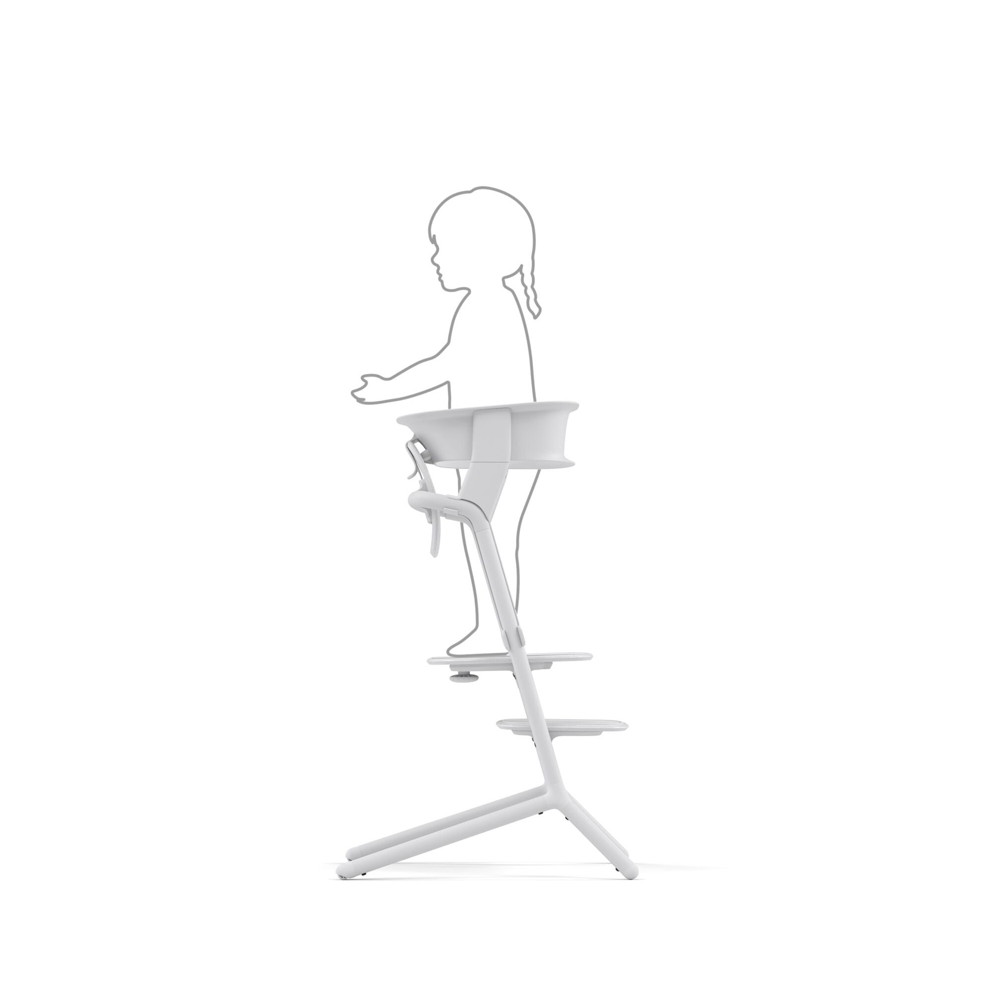 LEMO Training Tower Set All White