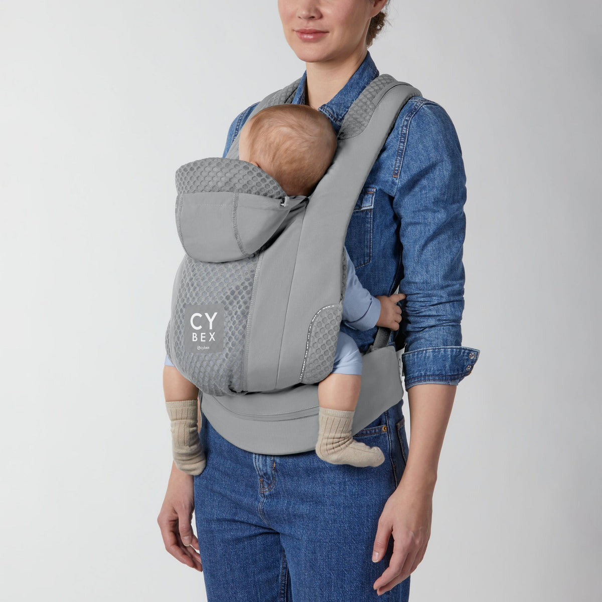 COYA Babytrage Thunder Grey | light grey