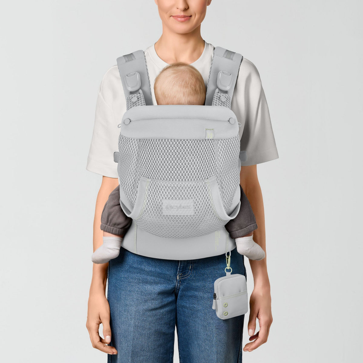 LAYA Babytrage Fog Grey | light grey