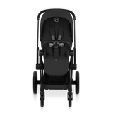 PRIAM Comfort Matt Black incl. Babywanne, Sitzeinheit, Sitzbezug Sepia Black