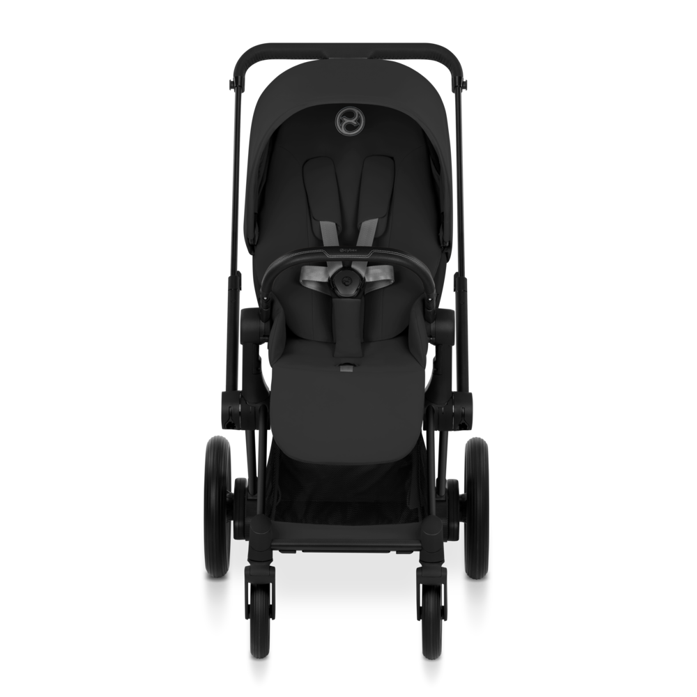 ePRIAM Comfort Matt Black incl. Babywanne, Sitzeinheit, Sitzbezug Sepia Black