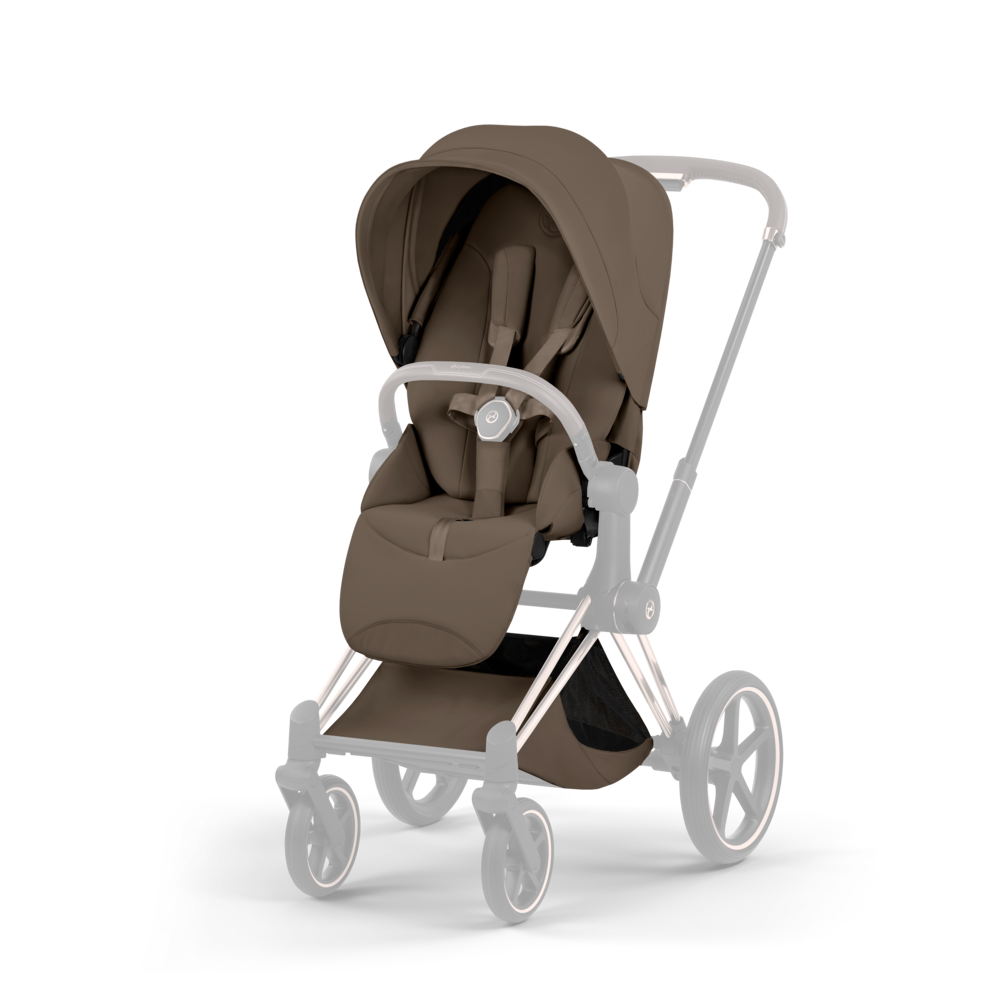 cybex priam zubehör PRIAM Style Sitzbezug Coconut Brown – korbmayer. ganz besonders. für kinder