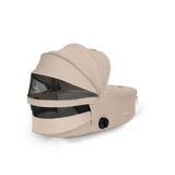 PRIAM Comfort Matt Black incl. Babywanne, Sitzeinheit, Sitzbezug Cozy Beige