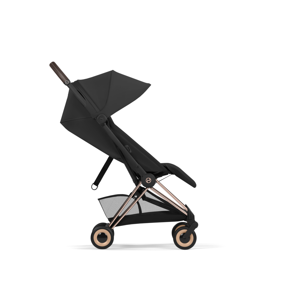 COŸA Comfort Rosegold incl. Babywanne faltbar Sepia Black