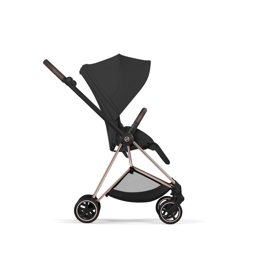 MIOS Comfort Rosegold incl. Babywanne faltbar Sepia Black