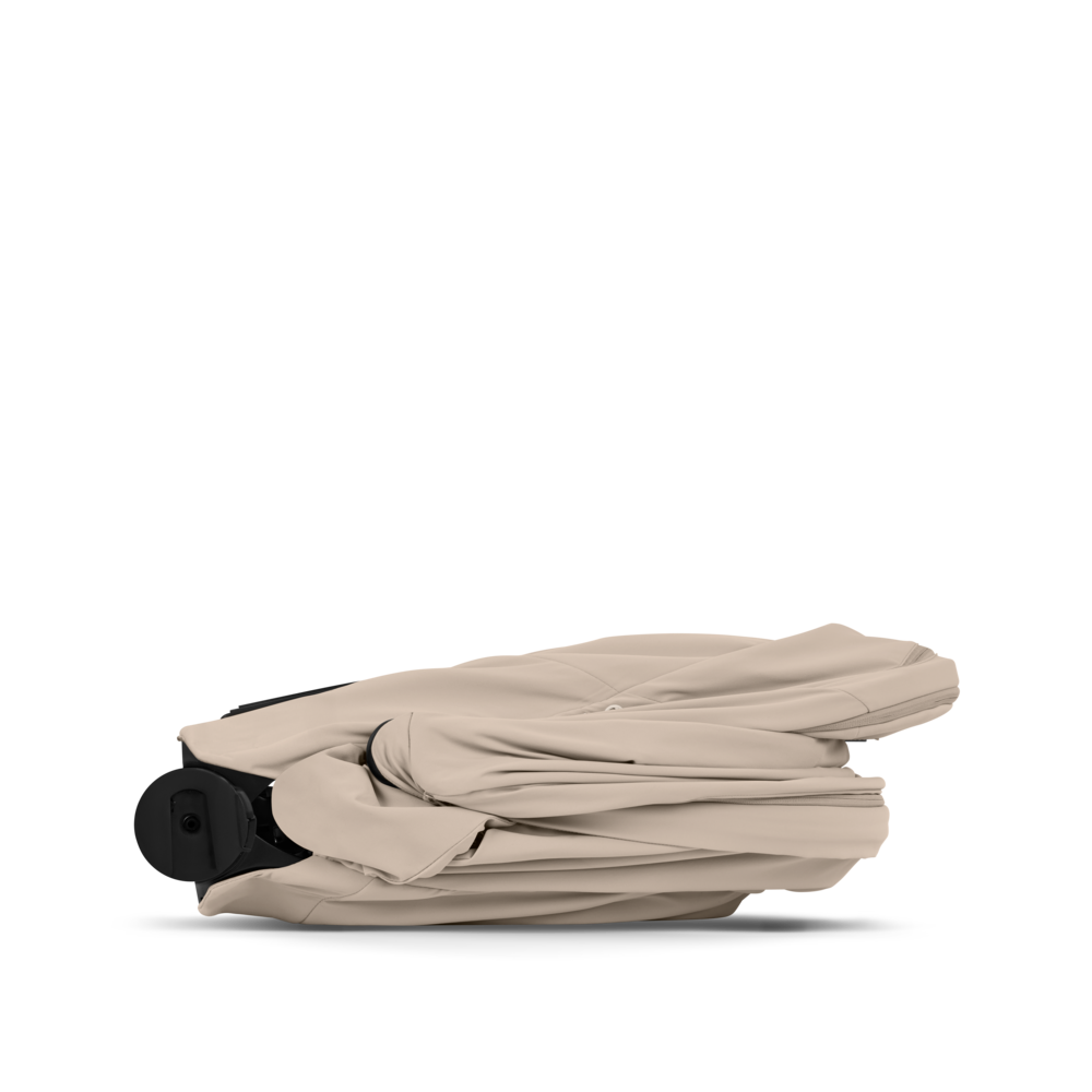 PRIAM Comfort Matt Black incl. Babywanne, Sitzeinheit, Sitzbezug Cozy Beige