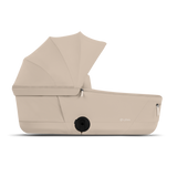 PRIAM Comfort Matt Black incl. Babywanne, Sitzeinheit, Sitzbezug Cozy Beige