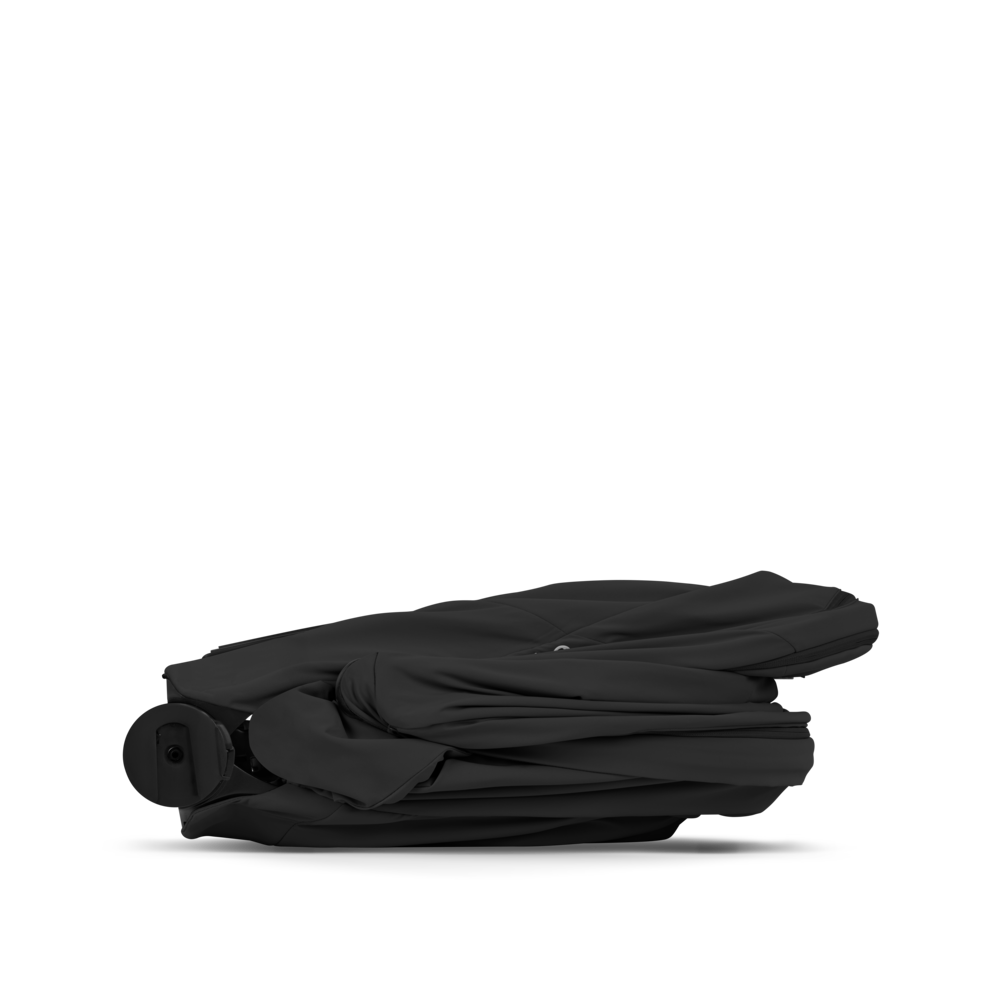 PRIAM Comfort Matt Black incl. Babywanne, Sitzeinheit, Sitzbezug Sepia Black