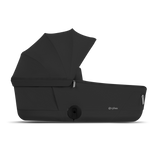 PRIAM Comfort Matt Black incl. Babywanne, Sitzeinheit, Sitzbezug Sepia Black