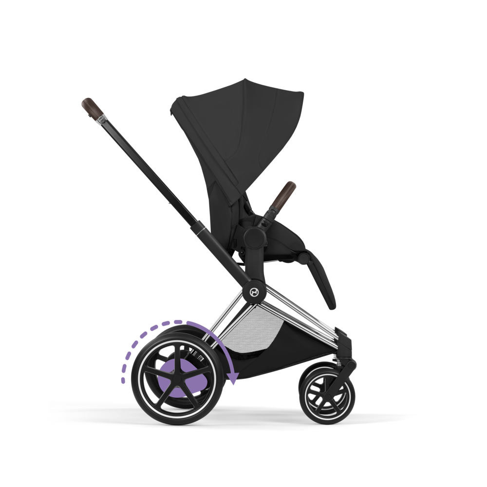 ePRIAM Style Rahmen inkl. Gestell Sitzeinheit Chrome Brown