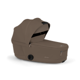 ePRIAM Comfort Matt Black incl. Babywanne, Sitzeinheit, Sitzbezug Coconut Brown