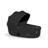 PRIAM Comfort Matt Black incl. Babywanne, Sitzeinheit, Sitzbezug Sepia Black