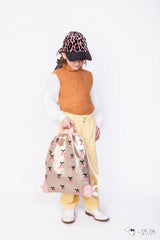 Turnbeutel - Cherry Pompon