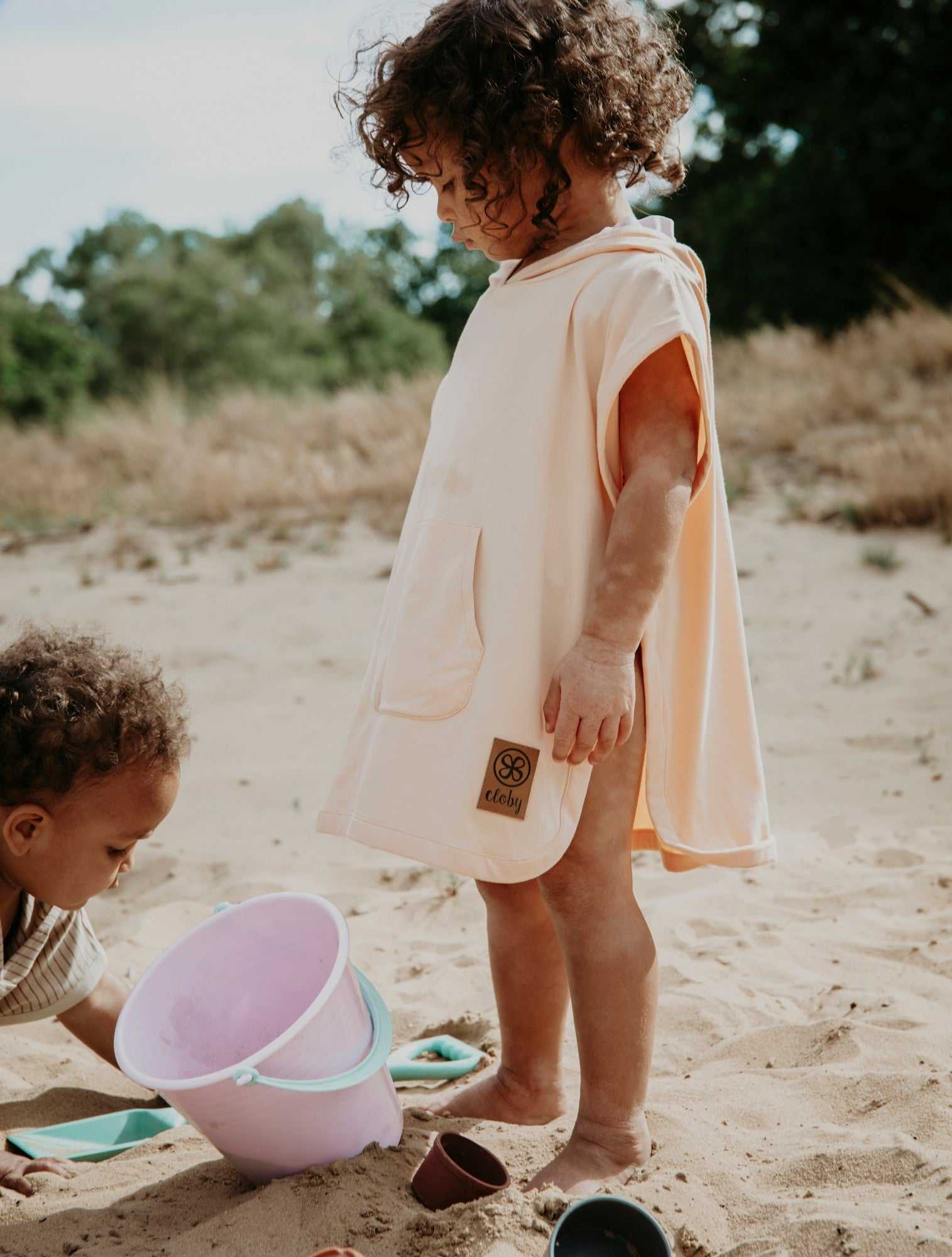 UV- Poncho Peachy Summer 1-3 Jahre