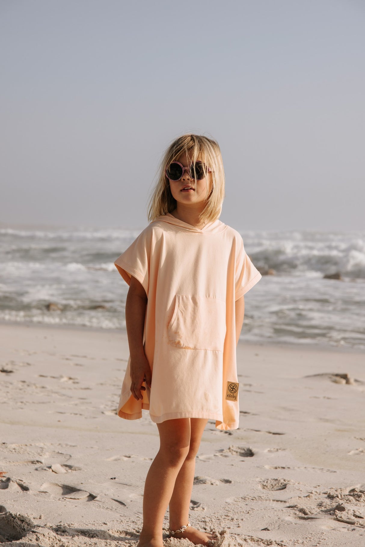 UV Poncho Peachy Summer Gr. 98 - korbmayer. ganz besonders. für kinder.