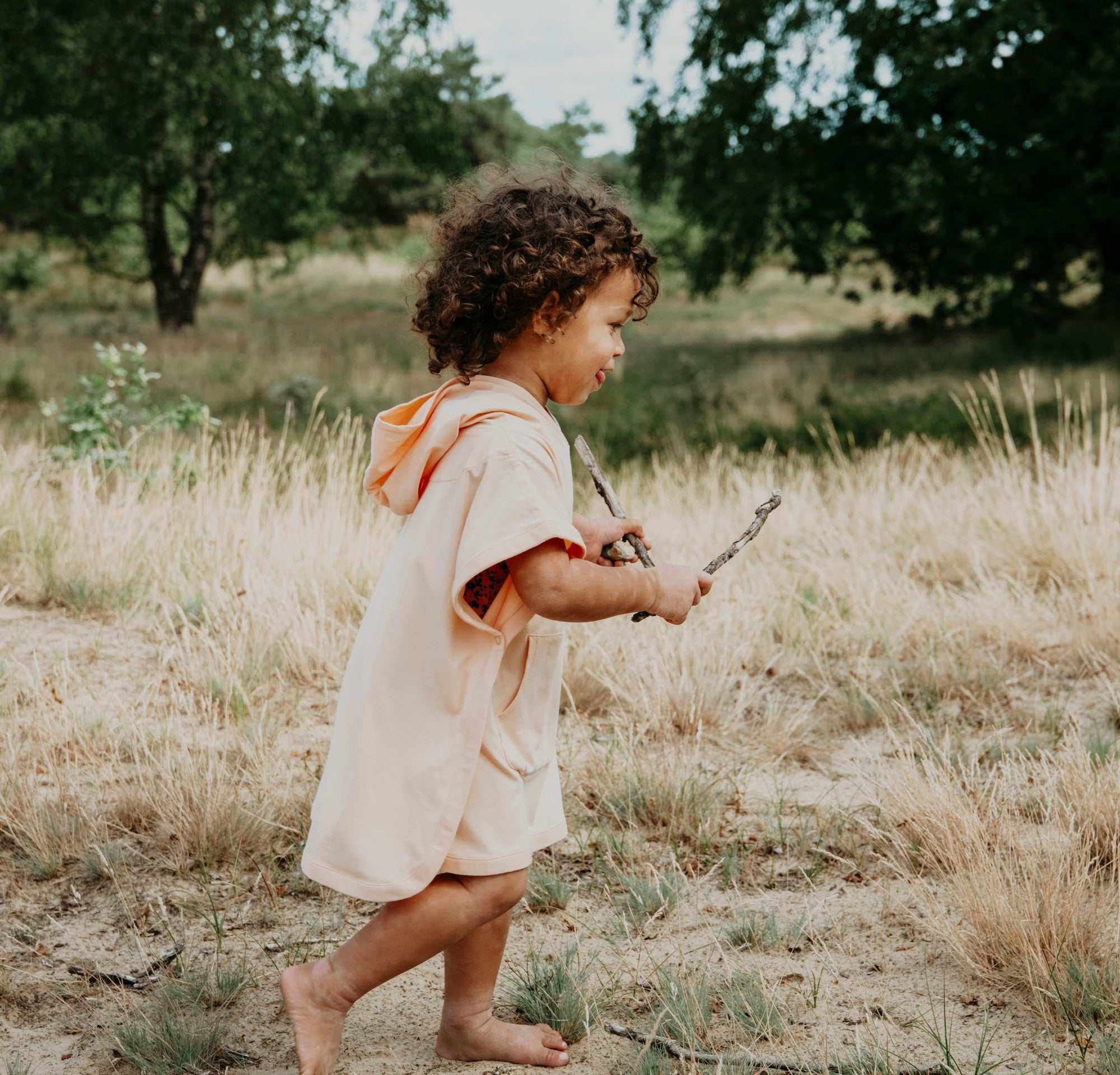 UV- Poncho Peachy Summer 1-3 Jahre