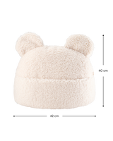 Teddy Pouch/ Cream White