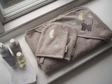 Waschlappen Mond Katze 2er Pack