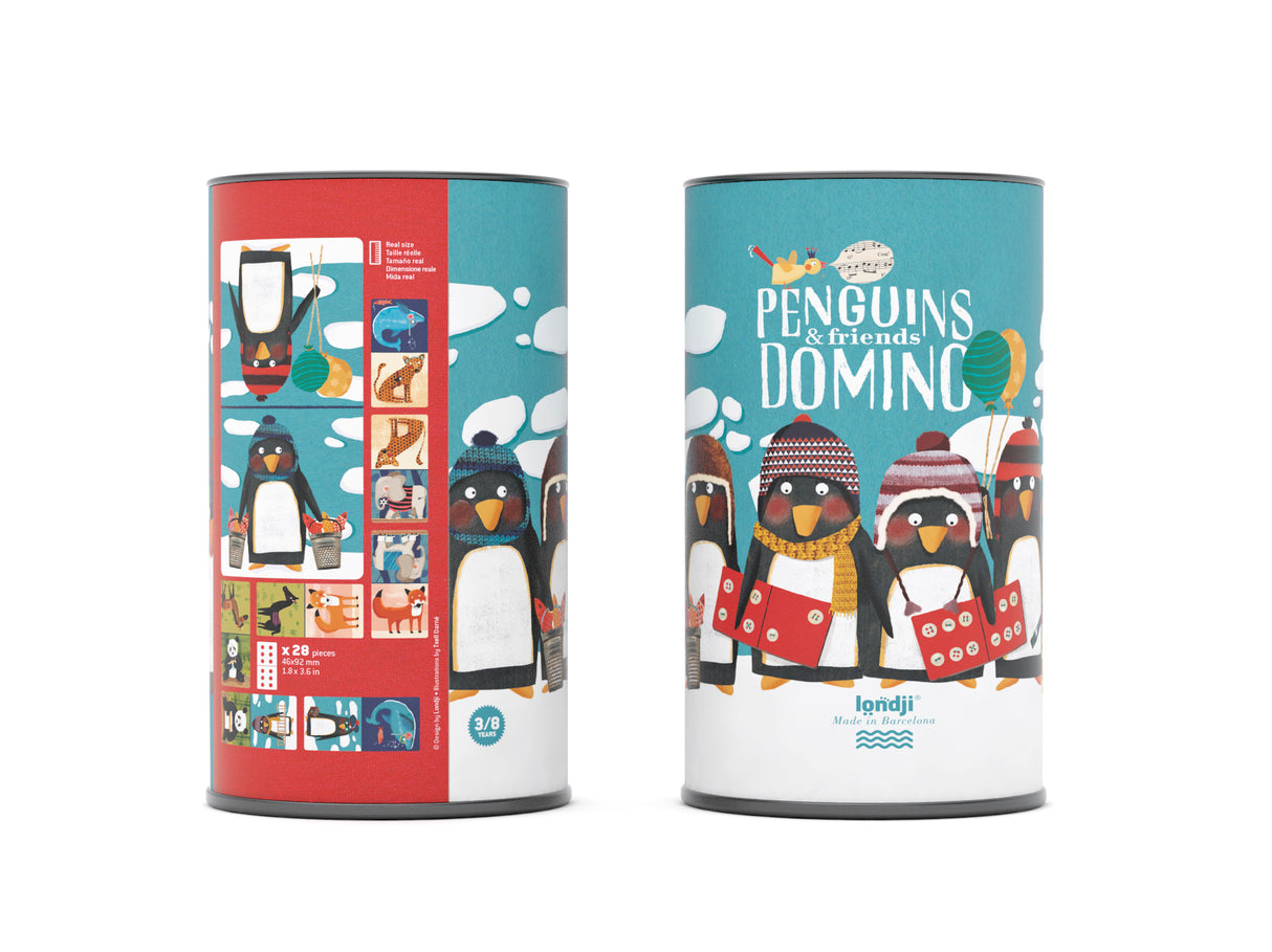 Domino - Penguins Family - korbmayer. ganz besonders. für kinder.