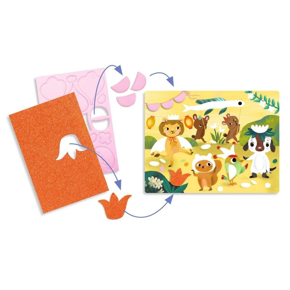 Collage - Glitzerparty