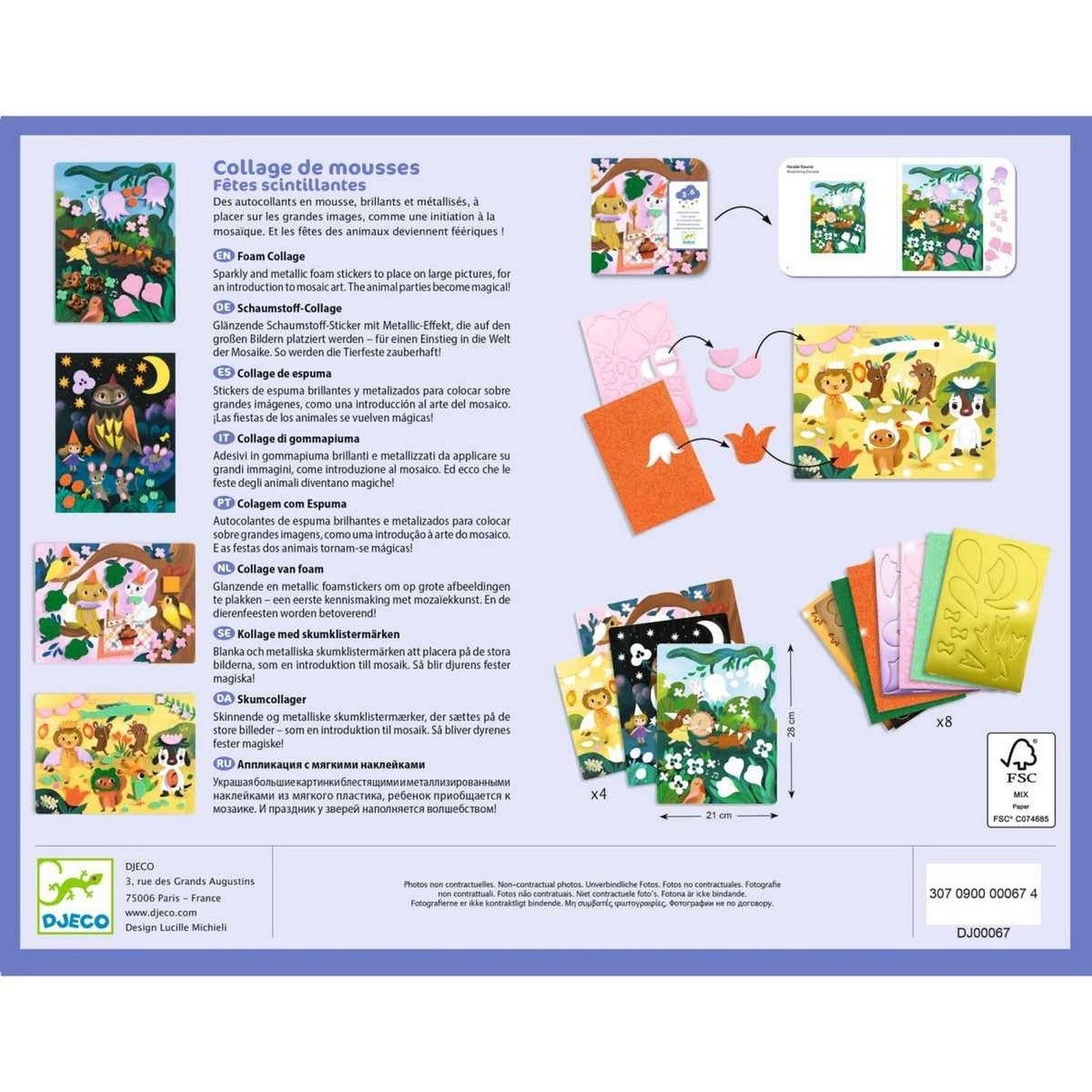 Collage - Glitzerparty