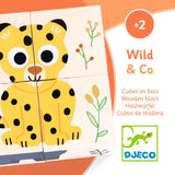 Holzwürfel: Wild & Co
